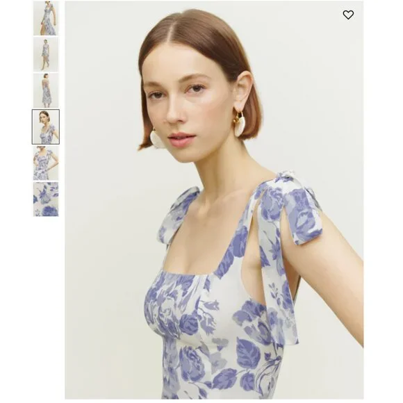 Reformation Twilight Dress in Lucerne - Picture 2 of 13